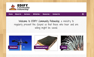 edifycf.org screenshot